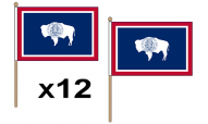 Wyoming Hand Flags